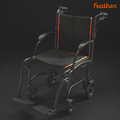 Feather 13 lb ultralight transport chair