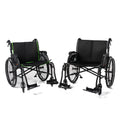 Feather HD bariatric ultralight wheelchair with 22-inch seat