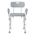Medline padded shower chair with armrests and back support
