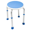 PCP padded round adjustable bath safety stool, non-slip