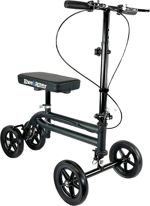 Knee Rover economy knee walker, lightweight narrow turning radius for indoor use
